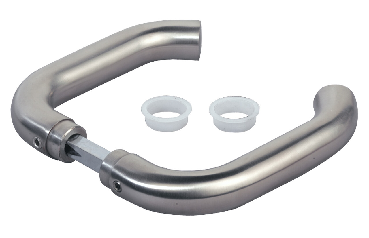 Stainless steel handle pair with 120mm follower