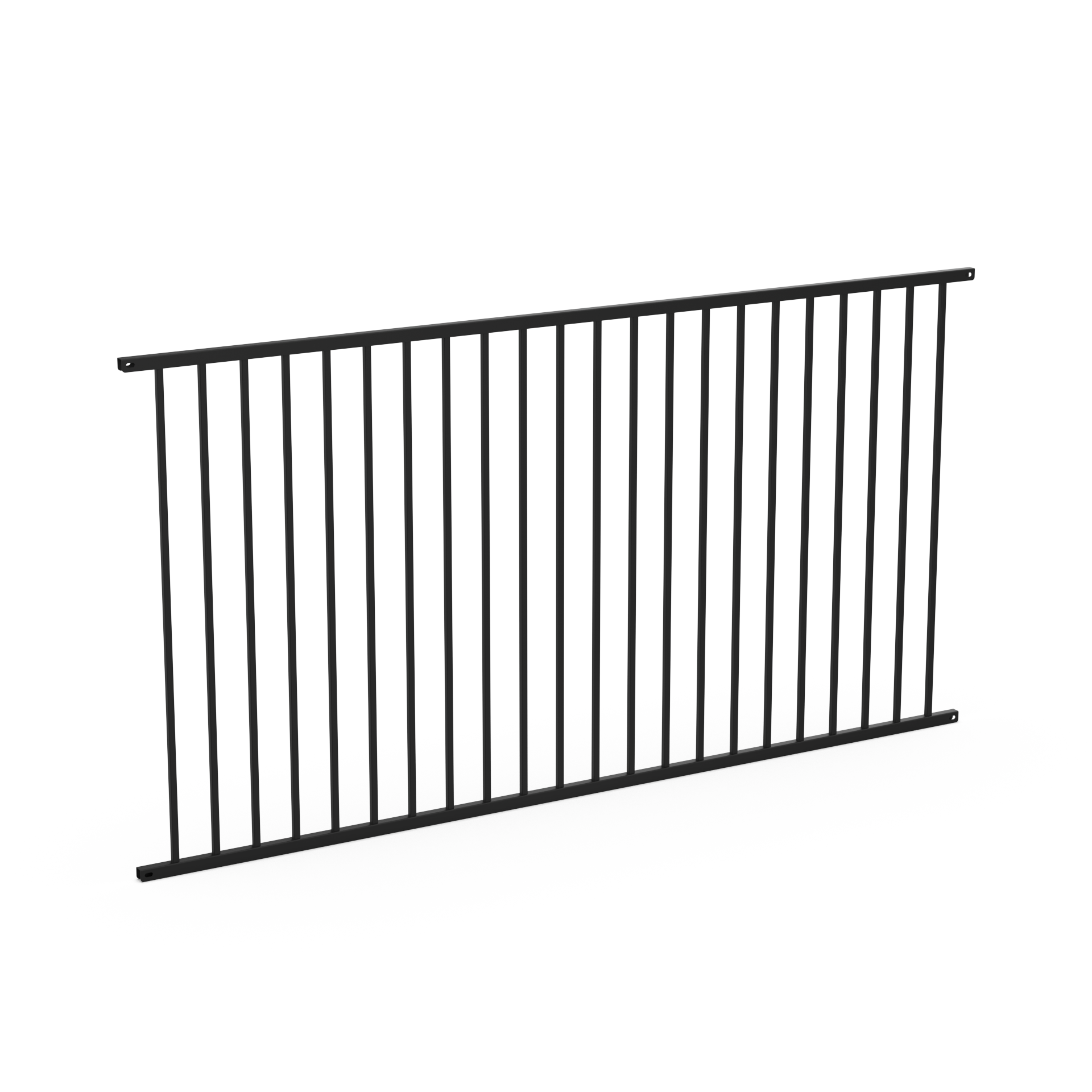 Fortress Flat Top 2 Rail Versai 1 1200 x 2299 Panel Black Sand