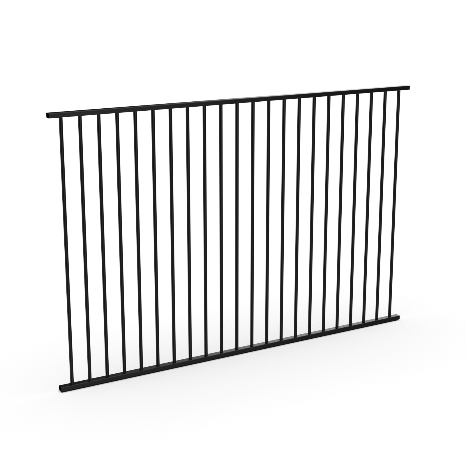 FLAT TOP PANEL - 1690 X 2300 BLACK