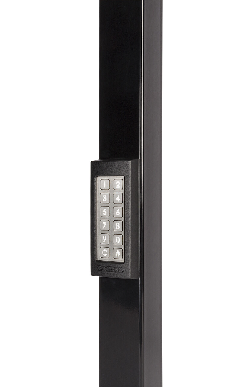 Weather resistant keypad with 2 integrated relays