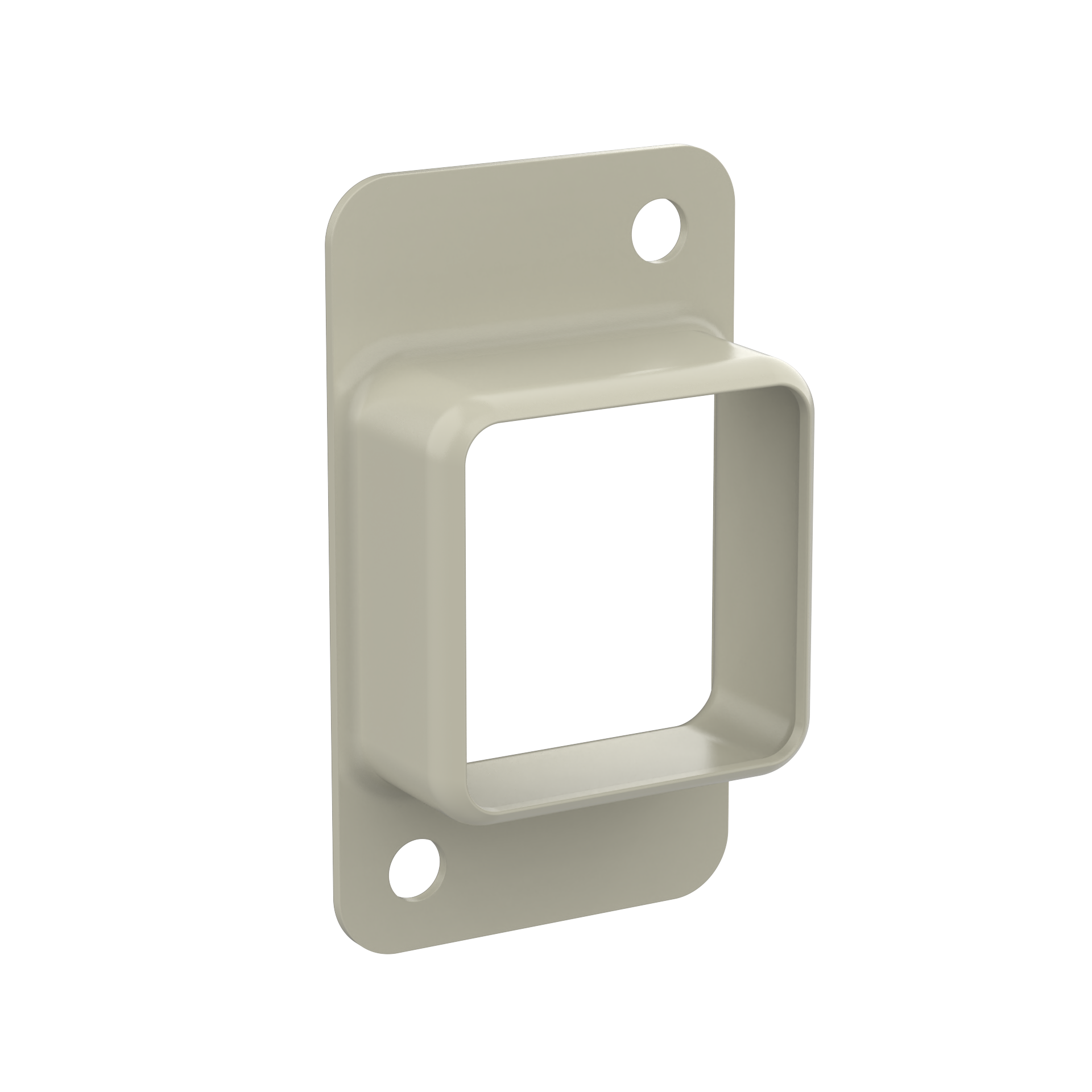 Fence Bracket 40 x 40 - 2 Holes (Textured)