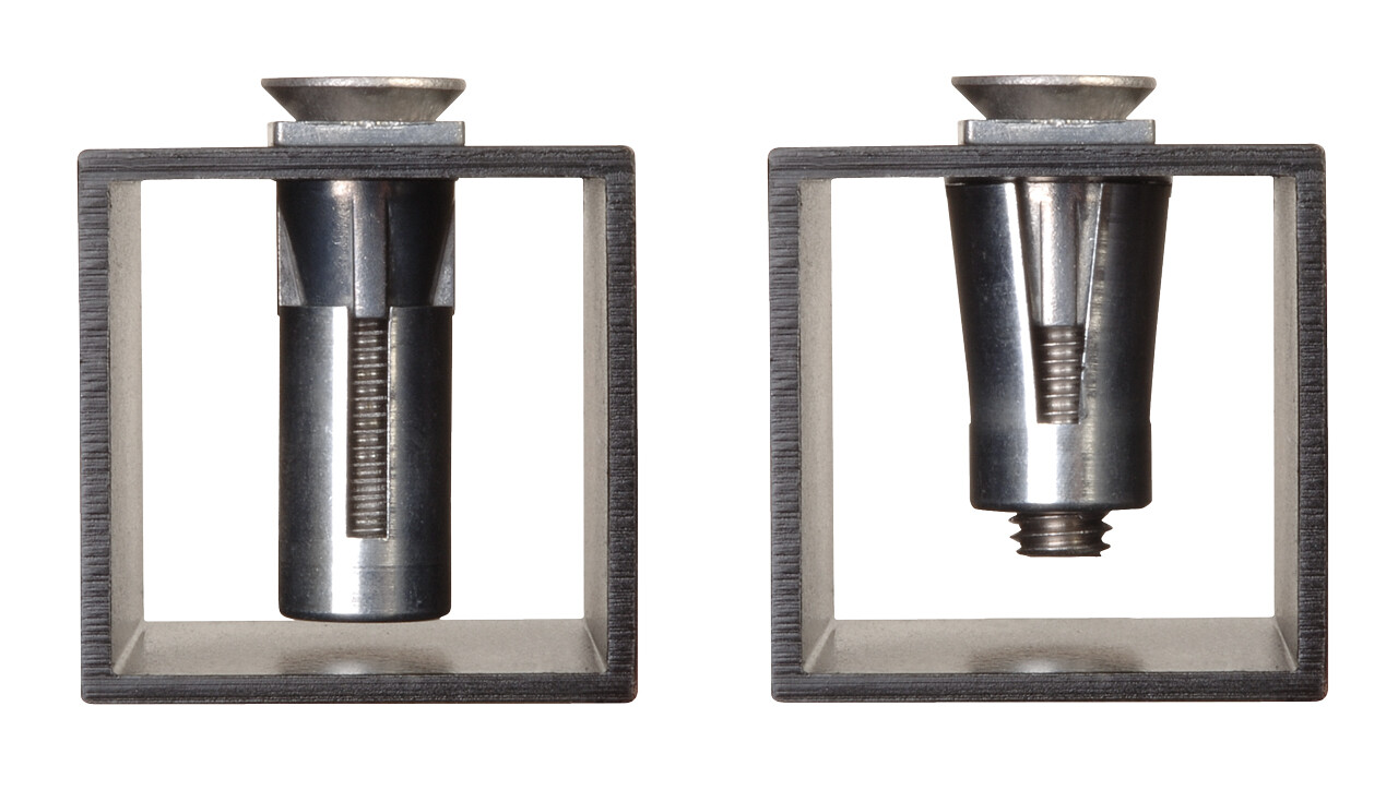 SS QUICK FIX BOLTS 1000kg Pulling Resistance M8x40mm & 14MM Hole