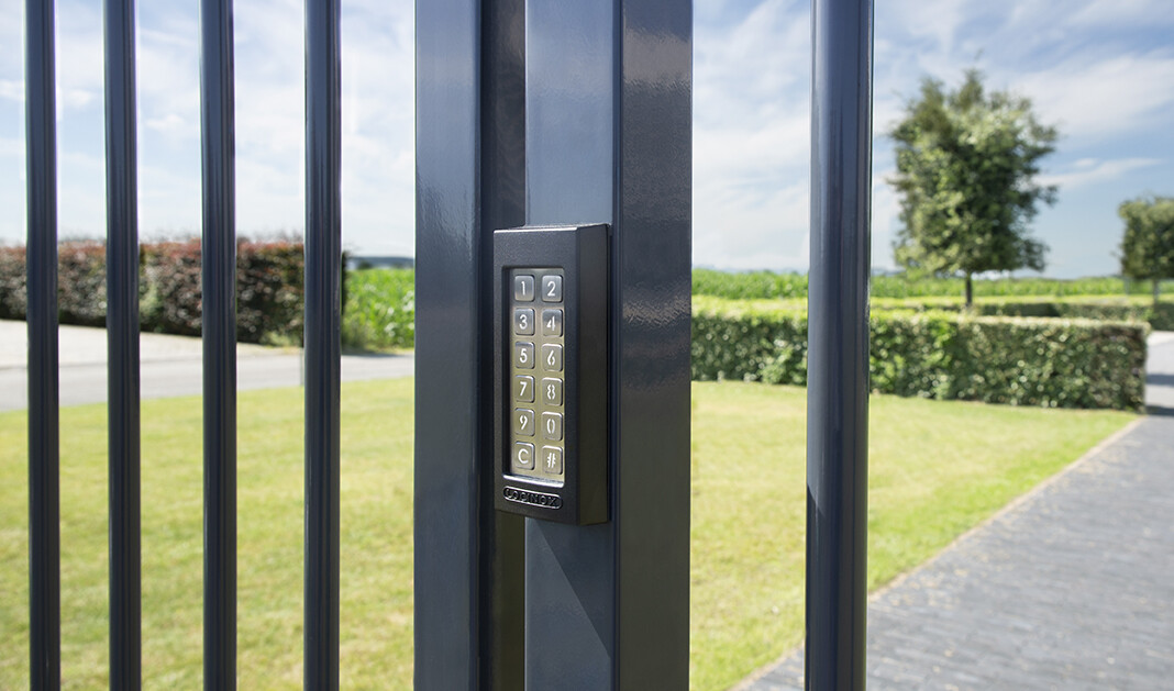 Weather resistant keypad with 2 integrated relays