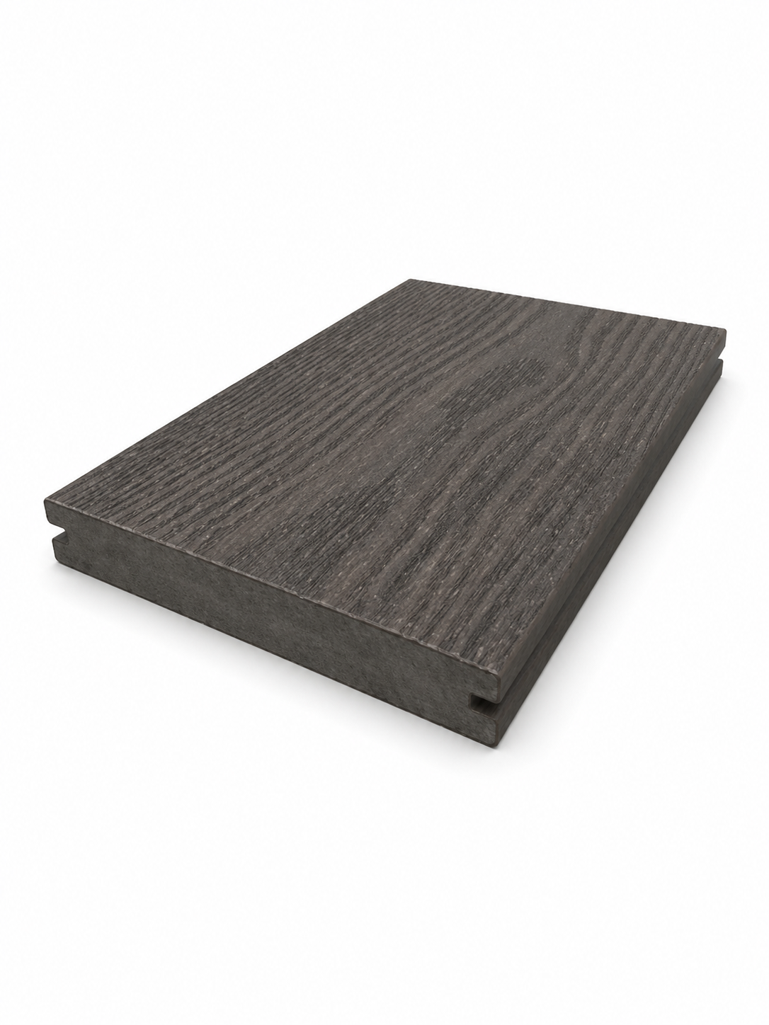 WPC Solid Decking Board - Sandalwood / Mohogany
