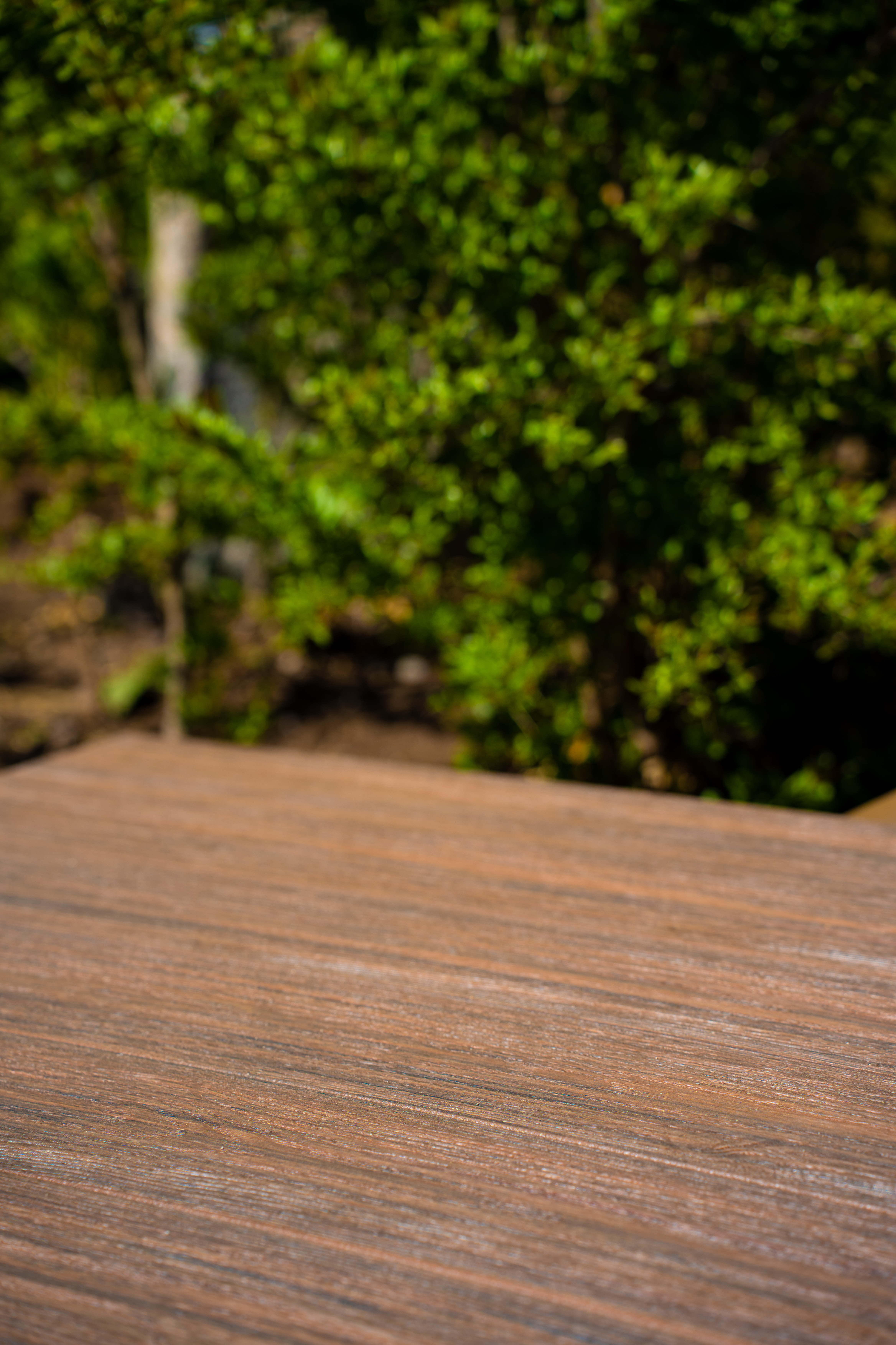 WPC Solid Decking Board - Sandalwood / Mohogany
