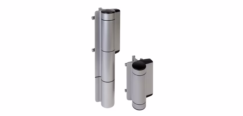 Mammoth Self Closing Hinge set up to 200kg and 2000mm wide - SILVER