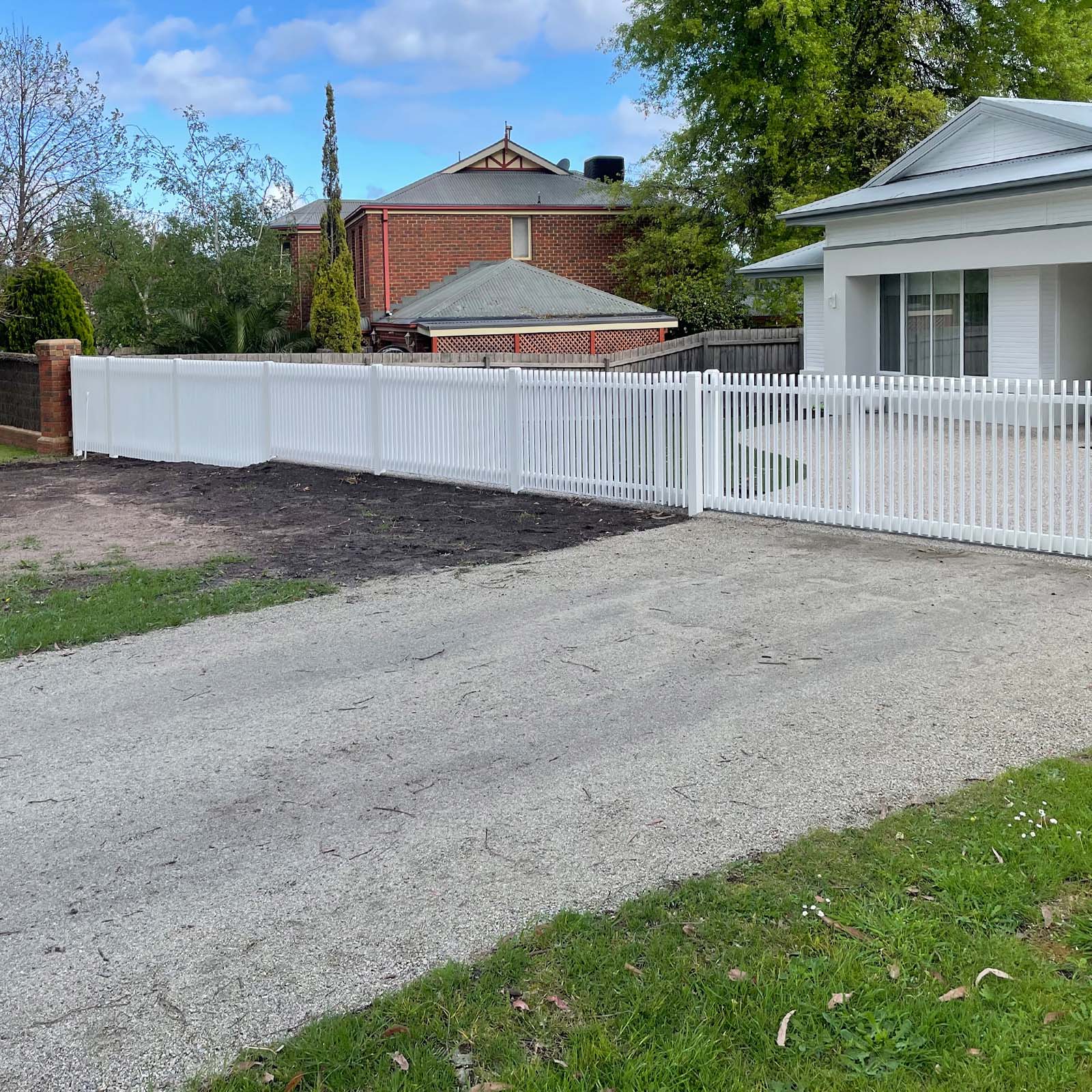 Aluminium Blade Fence Panel