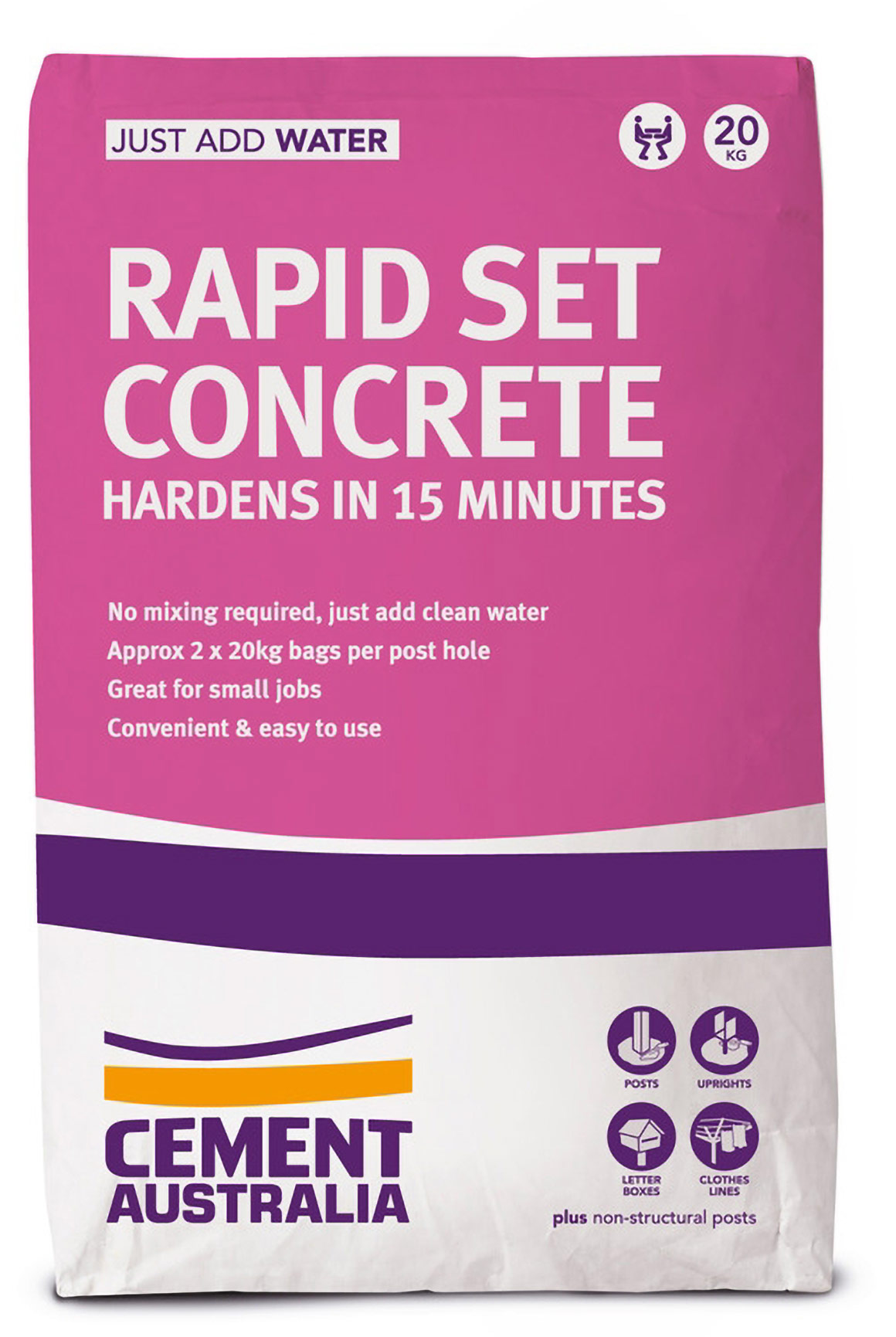 Rapid Set Concrete for Fence Posts